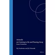 Aristotle on Coming-To-Be and Passing-Away: Some Comments