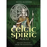 Celtic Spirit Oracle: Ancient Wisdom from the Elementals (36 Gilded-Edge Full-Color Cards and 112-Page Book)