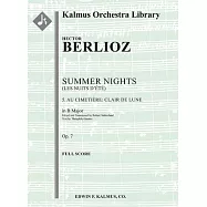 Summer Nights, Op. 7 (Les Nuits d&rsquo;&rsquo;Ete) -- 5. Au Cimetie`re -- Clair de Lune (Transposed in B): Conductor Score