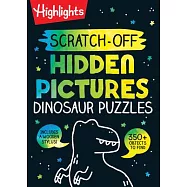 Scratch-Off Hidden Pictures Dinosaur Puzzles