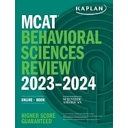 MCAT Behavioral Sciences Review 2023-2024: Online + Book