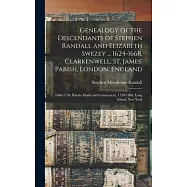 Genealogy of the Descendants of Stephen Randall and Elizabeth Swezey ... 1624-1668, Clarkenwell, St. James&rsquo;&rsquo; Parish