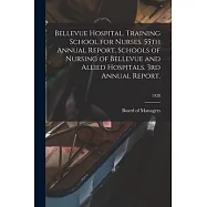 Bellevue Hospital. Training School for Nurses. 55th Annual Report. Schools of Nursing of Bellevue and Allied Hospitals