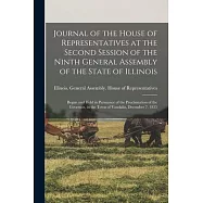 Journal of the House of Representatives at the Second Session of the Ninth General Assembly of the State of Illinois