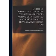 Effect of Compressibility on the Pressures and Forces Acting on a Modified NACA 65,3-019 Airfoil Having a 0.20-chord