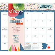 Lisa Congdon Find What Feeds You: A Magnetic Monthly Wall Calendar 2023