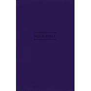 Nrsvue, Gift Bible, Leathersoft, Blue, Comfort Print