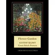 Flower Garden: Gustav Klimt cross stitch pattern
