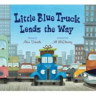 Little Blue Truck Leads the Way (Padded Board Book)