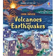 互動機關遊戲書：火山與地震(6歲以上)Look Inside Volcanoes and Earthquakes
