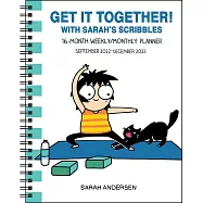 Sarah&rsquo;s Scribbles 16-Month 2022-2023 Weekly/Monthly Planner Calendar: Get It Together!