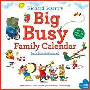 Richard Scarry&rsquo;s Big Busy Family Wall Calendar 2023