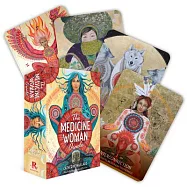 The Medicine Woman Oracle: Discover the Archetypes of the Divine Feminine (49 Gilded Cards and 196-Page Book)
