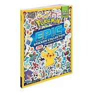 寶可夢豪華貼紙書(超過1000張貼紙)Pokémon Epic Sticker Collection 2nd Edition: From Kanto to Galar (2) (Pokemon Epic Sticker Collection)