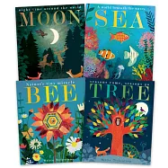 《大自然之美》鏤空藝術繪本(4冊) Britta Teckentrup 4 book pack (Moon, Sea, Bee, Tree)