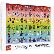 樂高人偶彩虹拼圖1000片LEGO Minifigure Rainbow 1000-Piece Puzzle