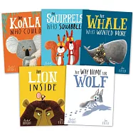 繪本動物寓言：給孩子的情緒成長課(5冊合售)Rachel Bright 5-book pack