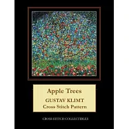 Apple Trees: Gustav Klimt cross stitch pattern