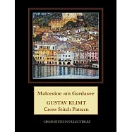 Malcesine am Gardasee: Gustav Klimt cross stitch pattern