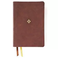 Nkjv, Thompson Chain-Reference Bible, Large Print, Leathersoft, Brown, Red Letter, Comfort Print