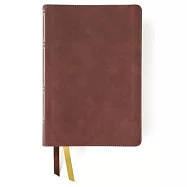 Nkjv, Thompson Chain-Reference Bible, Leathersoft, Brown, Red Letter, Comfort Print