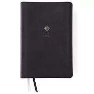 Niv, Men’s Devotional Bible, Large Print, Leathersoft, Black, Comfort Print