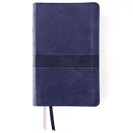 Niv, Student Bible, Personal Size, Leathersoft, Navy, Thumb Indexed, Comfort Print