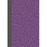 Niv, Thinline Bible, Giant Print, Leathersoft, Gray/Purple, Red Letter, Thumb Indexed, Comfort Print