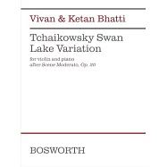 Tchaikovsky Swan Lake Variation (After Scene Moderato, Op. 20): For Violin and Piano