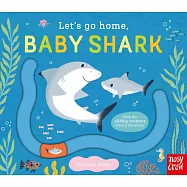 滑滑軌道 硬頁遊戲書(鯊魚)+ 音檔 Let’s Go Home, Baby Shark