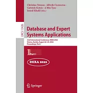 Database and Expert Systems Applications: 33rd International Conference, DEXA 2022, Vienna, Austria, August 22-24, 2022