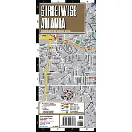 Streetwise Atlanta Map: Laminated City Center Map of Atlanta, Georgia