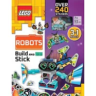 Lego(r) Books. Build and Stick: Robots