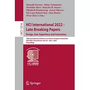 Hci International 2022 - Late Breaking Papers. Design, User Experience and Interaction: 24th International Conference