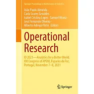 Operational Research: IO 2021 - Analytics for a Better World. XXI Congress of Apdio, Figueira Da Foz, Portugal