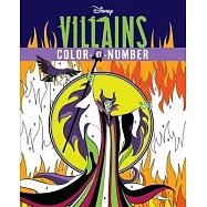 Disney Villains Color-By-Number