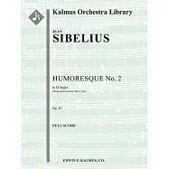 Humoresque No. 2 in D Major, Op. 87: Conductor Score