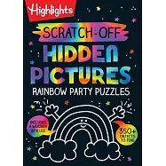 Scratch-Off Hidden Pictures Rainbow Party Puzzles
