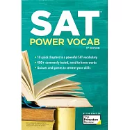 SAT Power Vocab, 3rd Edition: A Complete Guide to Vocabulary Skills and Strategies for the SAT