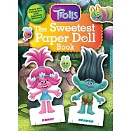 The Sweetest Paper Doll Book (DreamWorks Trolls)