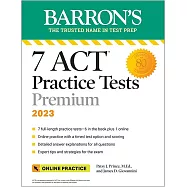 7 ACT Practice Tests Premium, 2023 + Online Practice