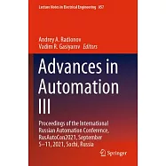 Advances in Automation III: Proceedings of the International Russian Automation Conference, Rusautocon2021, September