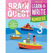 Brain Quest Learn to Write: Numbers