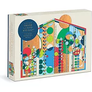 Frank Lloyd Wright Midway Mural 750 Piece Shaped Foil Puzzle