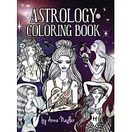 Astrology Coloring Book: Dive deep into this zodiac signs adult coloring book. Includes two illustrations for each sign