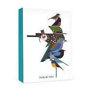 Charley Harper: Rainforest Birds Boxed Thank You Notes
