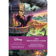 Disney Dreams Collection by Thomas Kinkade Studios 12-Month 2024 Monthly/Weekly: Maleficent
