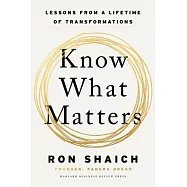 Know What Matters: Lessons in Building Transformative Companies and Creating a Life You Can Respect