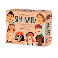 That’s What She Said 2024 6.2 X 5.4 Box Calendar