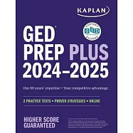 GED Test Prep Plus 2024-2025: Includes 2 Full Length Practice Tests, 1000+ Practice Questions, and 60 Hours of Online Video Instruction